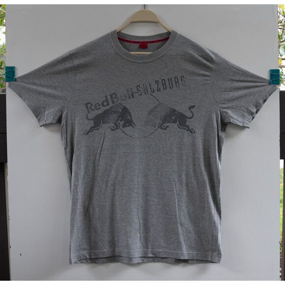 Red Bull Salzburg Football Soccer T-Shirt Men's Size XL - Picture 1 of 7